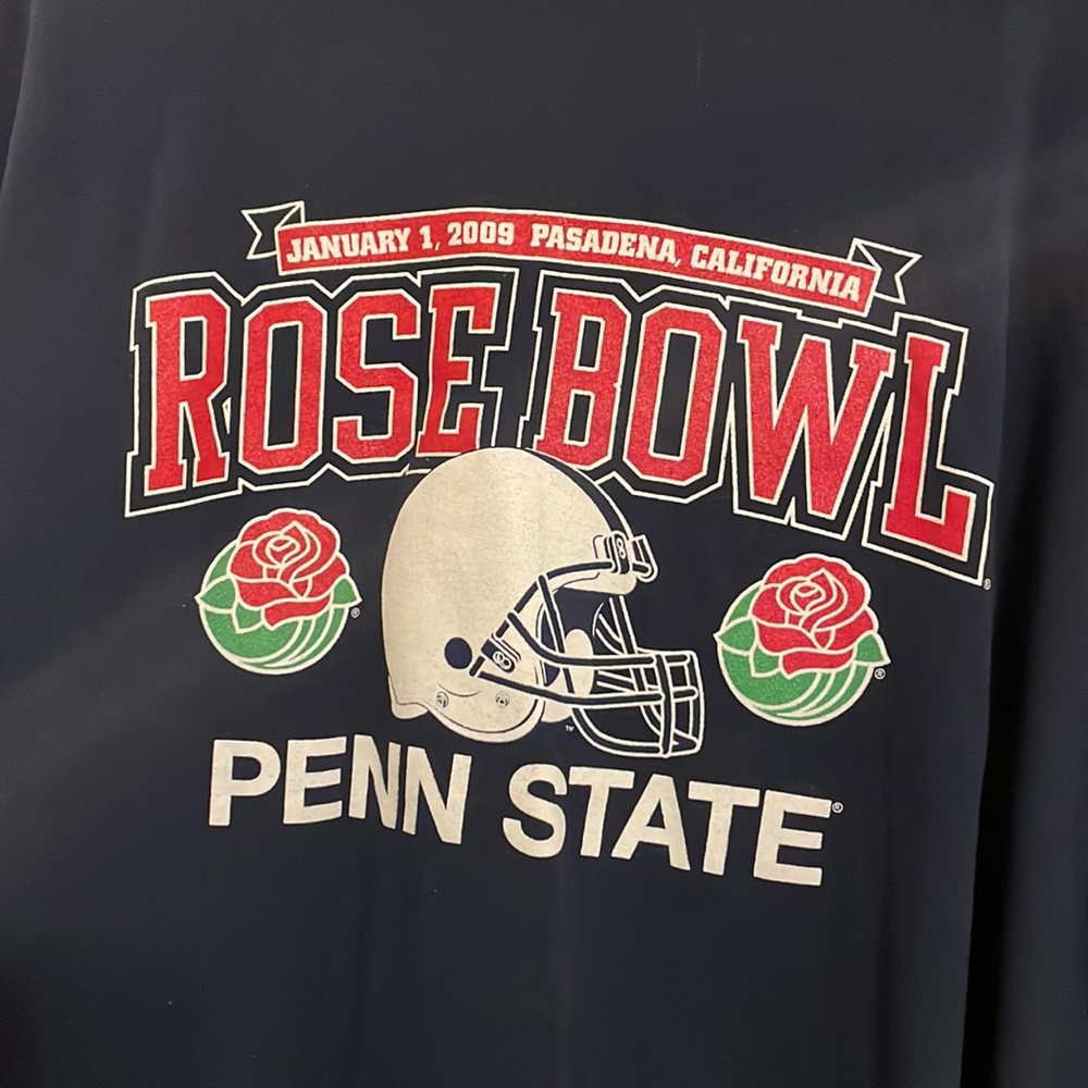 Vintage 2XL Long Sleeve Mens Penn State Rose Bowl Shirt